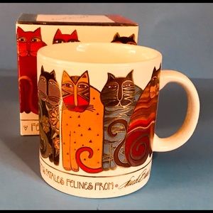 Laurel Burch Femmes Fatals Felines Mug & Box